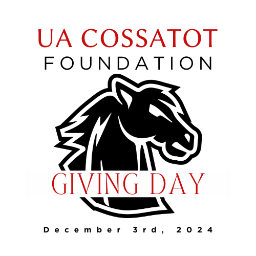 2024 UA Cossatot Foundation Giving Day Logo