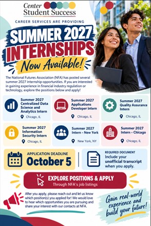 Summer Internships for UA Cossatot Students