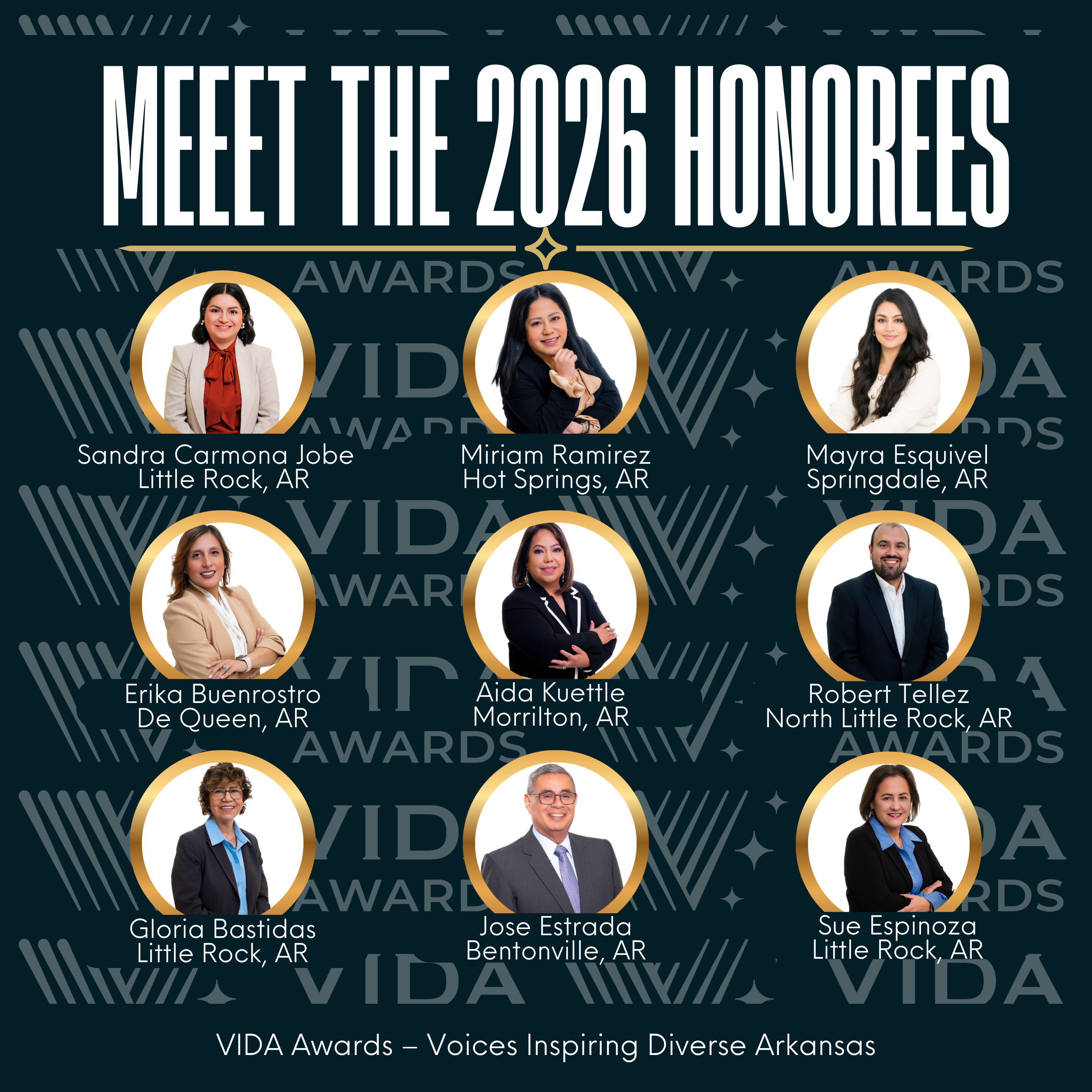 2026 VIDA Honorees